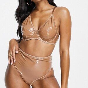 Love & Other Things - Vinyl Set (Bra+High Waist Brief)